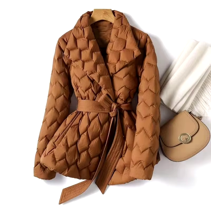 Tahari Quilted Coat - northshorefashion