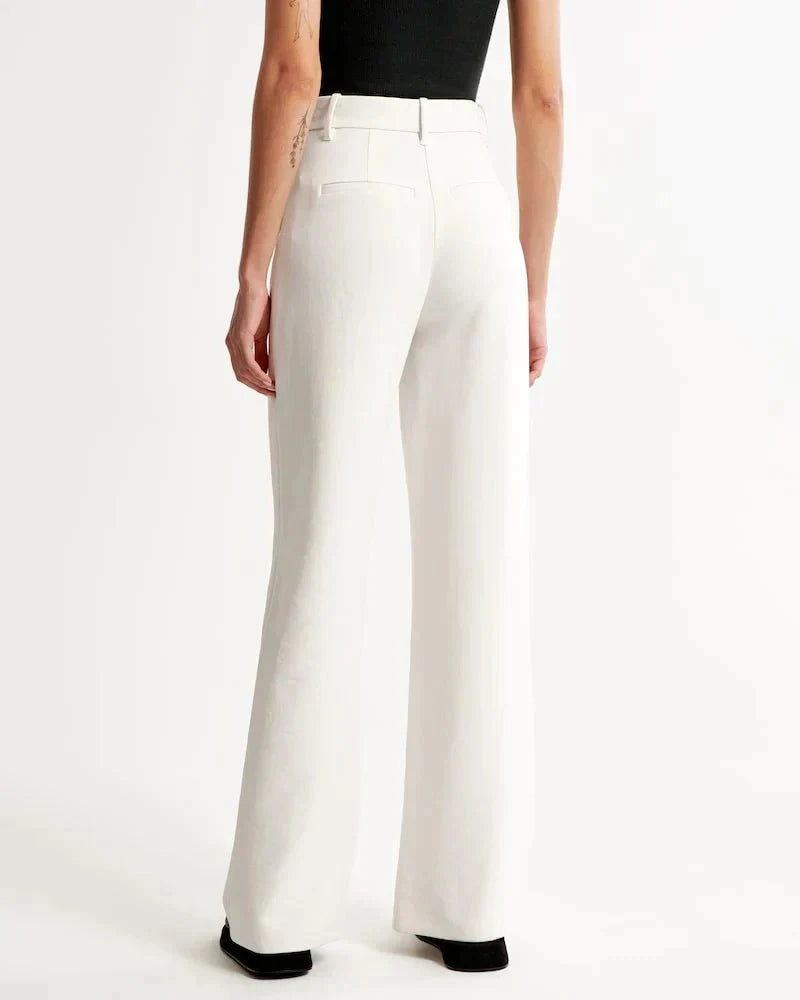 Tailored Wide-Leg Pants - northshorefashion